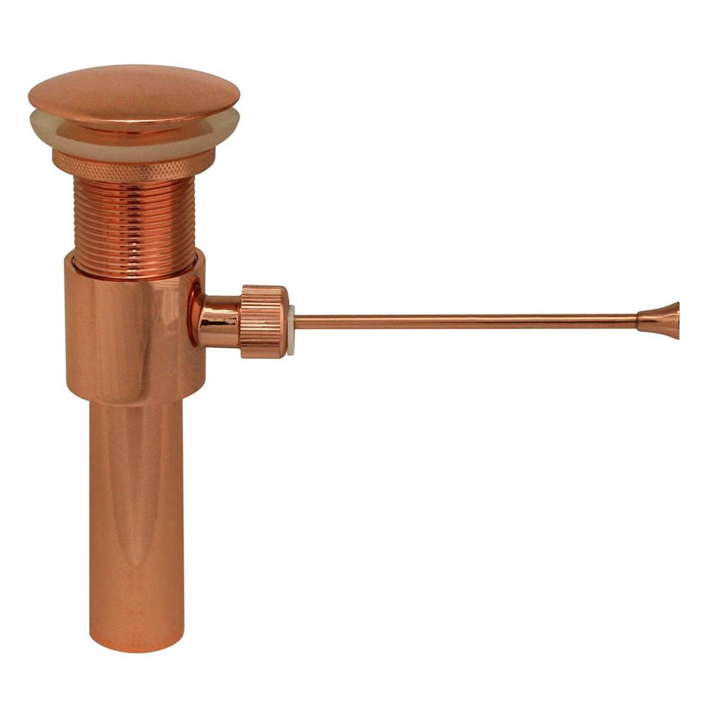 Whitehaus Collection Pop-up Mechanical Drain with No Overflow