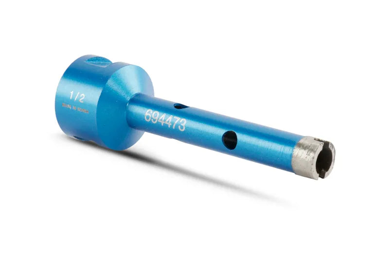 Blue Core Bit 1/2" x .100" x 8mm, 5/8-11 Female Thread