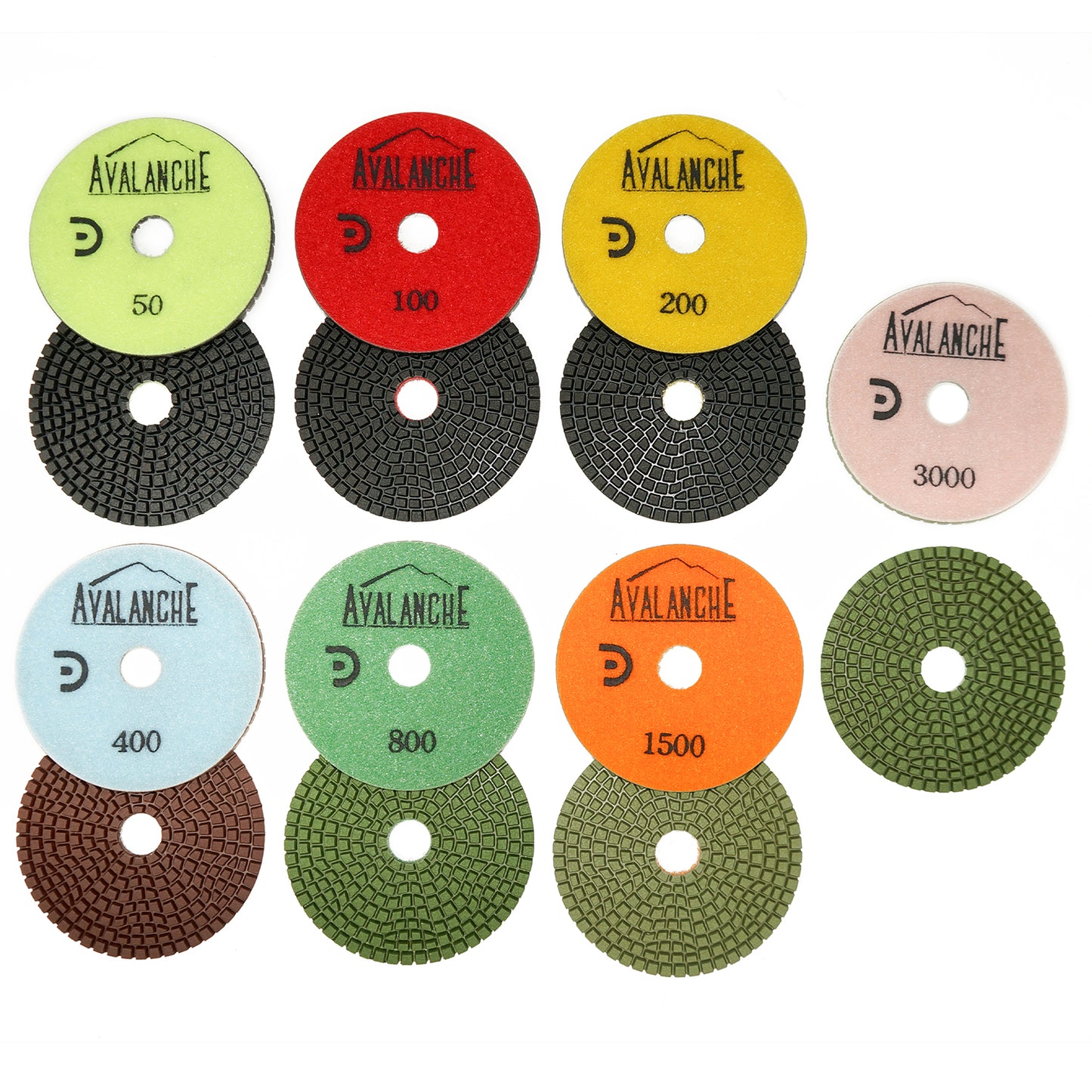4 Avalanche Premium 7-Step Wet Polishing Pad