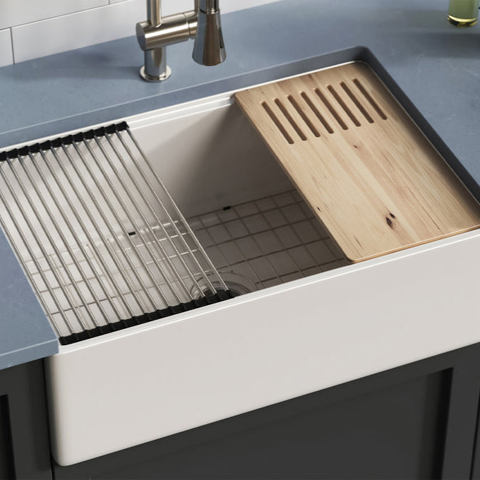 Pelican Performance Series Fireclay Workstation Sink