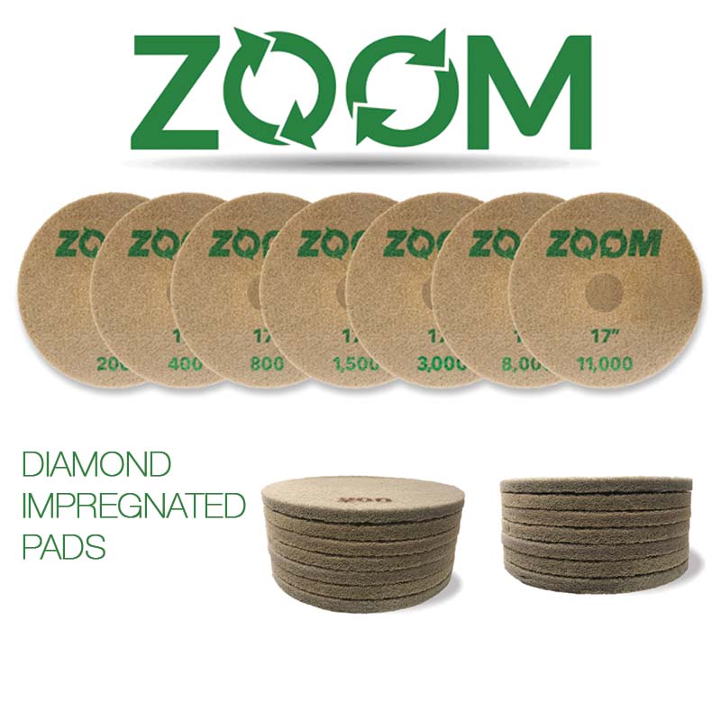 ZOOM Diamond Impregnated Pads