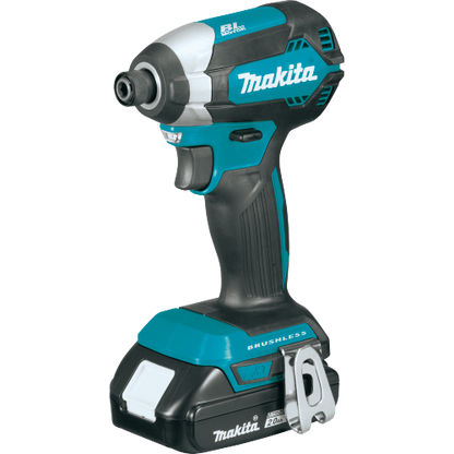 18V LXT® Lithium‑Ion Compact Brushless Cordless Impact Driver Kit (2.0Ah)