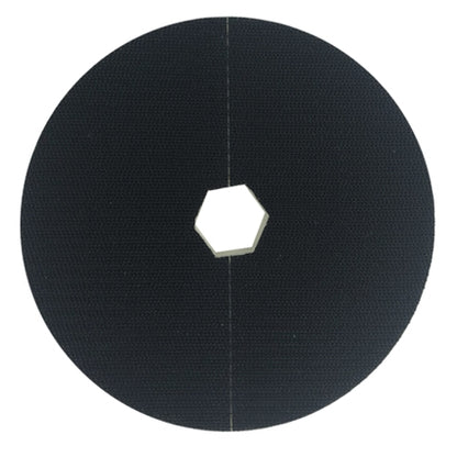 6" Snail Lock Hook & Loop Back Up Pad