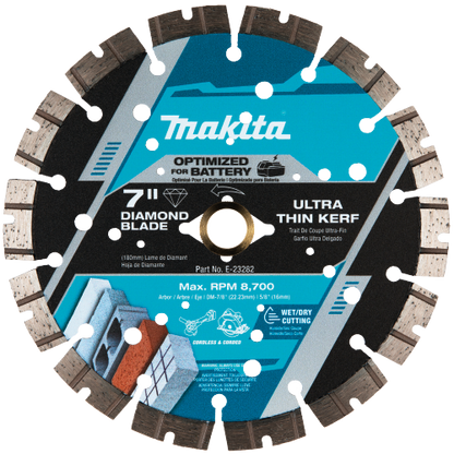 Thin Kerf Diamond blade, Segmented General Purpose