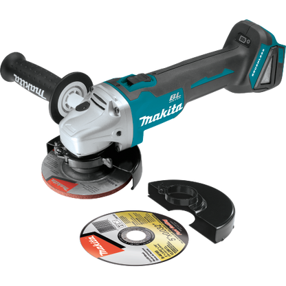 18V LXT® Lithium‑Ion Brushless Cordless 4‑1/2” / 5" Cut‑Off/Angle Grinder, Tool Only