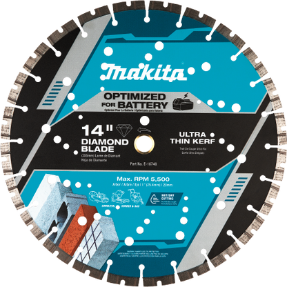 Thin Kerf Diamond blade, Segmented General Purpose