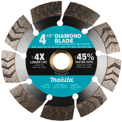 Diamond Blade, Segmented Turbo, General Purpose