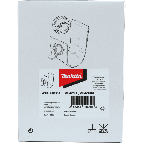 Fleece Filter Bag, 5/pk, VC4210