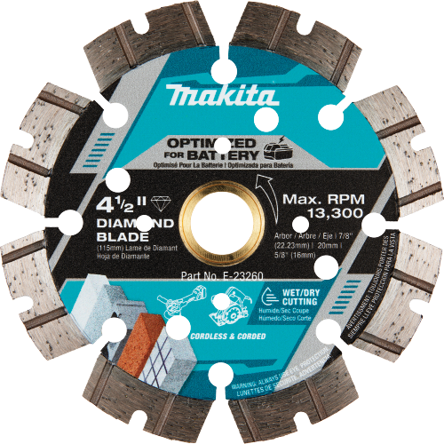 Thin Kerf Diamond blade, Segmented General Purpose