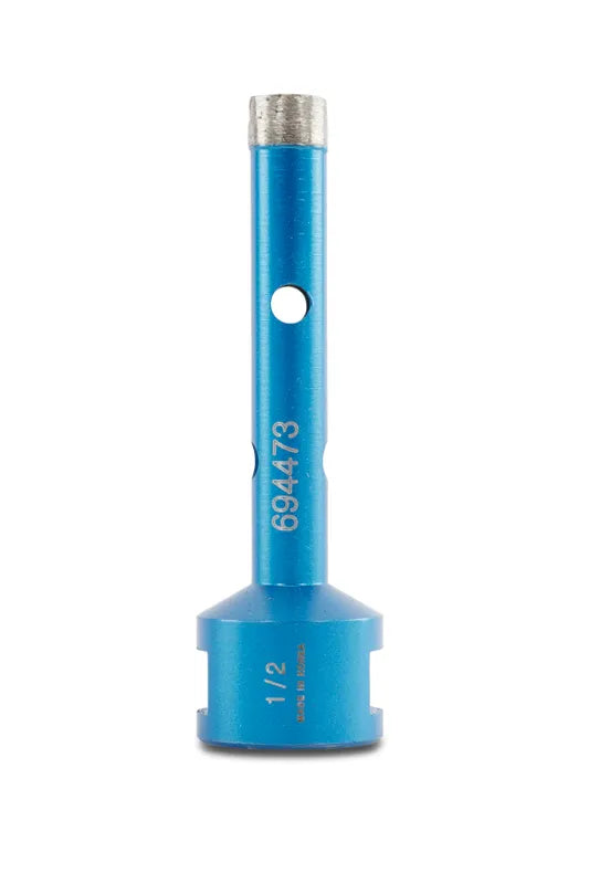 Blue Core Bit 1/2" x .100" x 8mm, 5/8-11 Female Thread