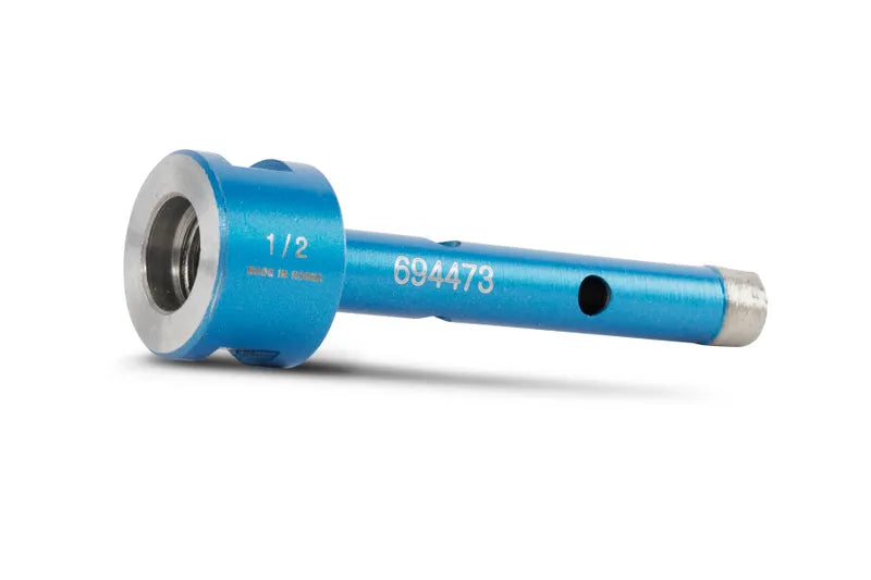 Blue Core Bit 1/2" x .100" x 8mm, 5/8-11 Female Thread