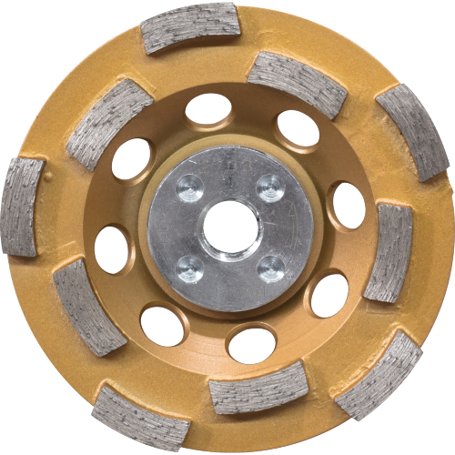 Low-Vibration Diamond Cup Wheel - Double Row