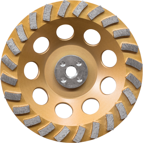 Low-Vibration Diamond Cup Wheel - Turbo
