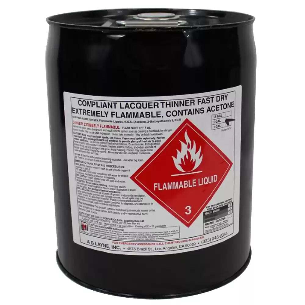 Compliant Lacquer Thinner - Fast Dry