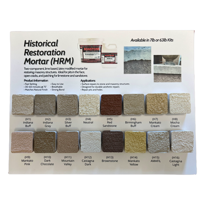 Historic Restoration Mortar (HRM)