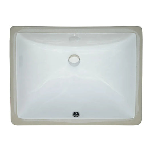 Moselle 1813W Rectangle Undermount Vanity Sink