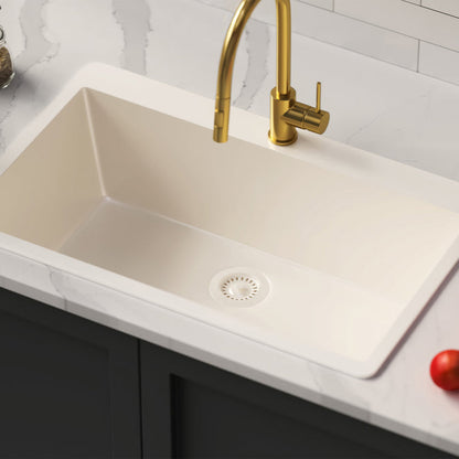 Pelican Crystallite Series PL-100 Granite Composite Single Bowl Sink