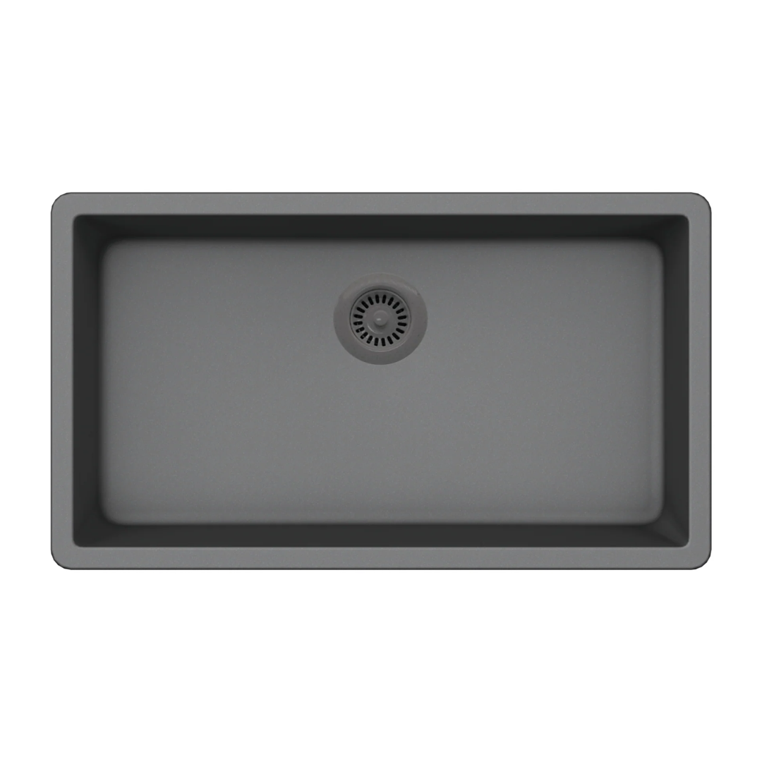 Pelican Crystallite Series PL-150 Granite Composite Single Bowl Sink