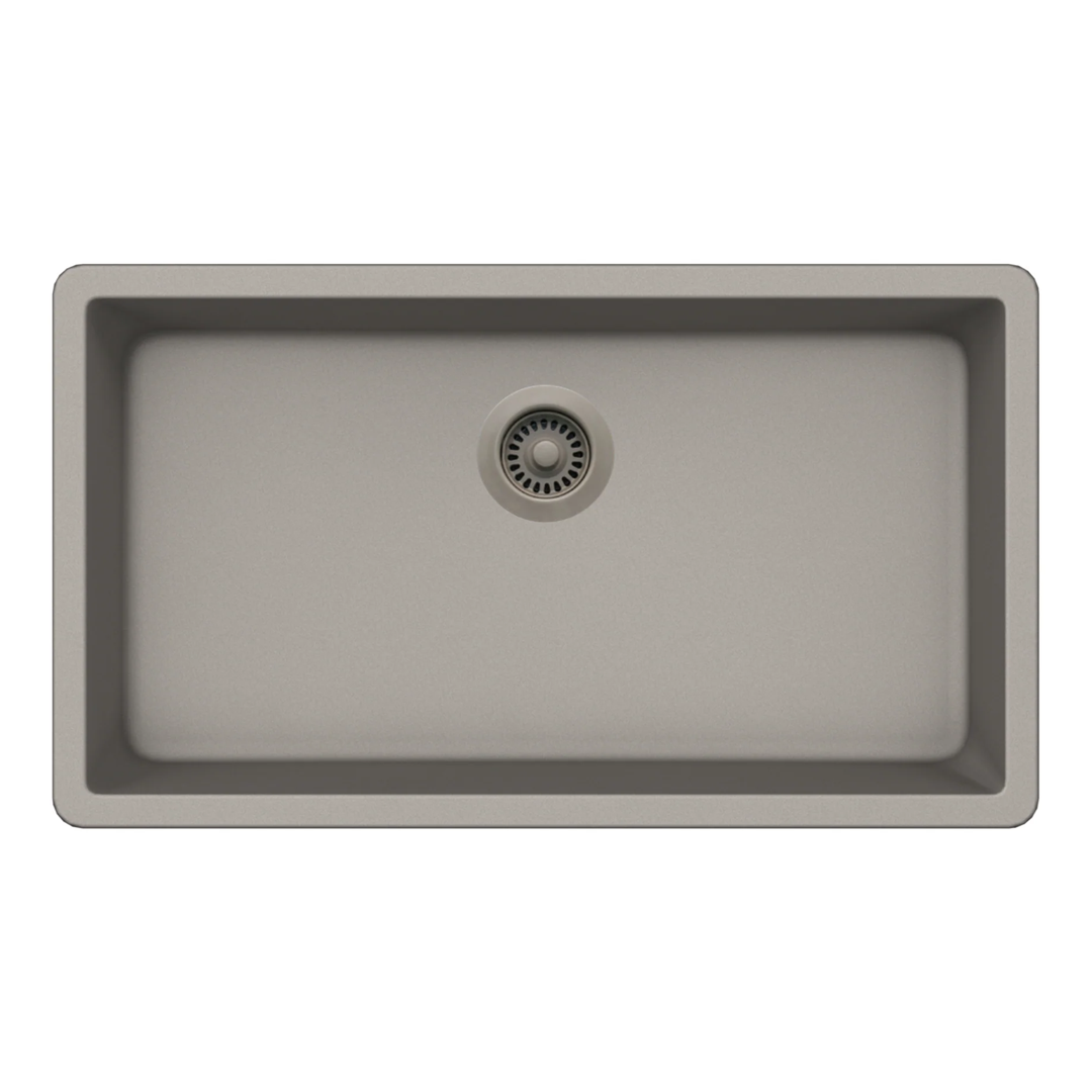 Pelican Crystallite Series PL-150 Granite Composite Single Bowl Sink