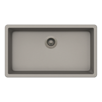 Pelican Crystallite Series PL-150 Granite Composite Single Bowl Sink