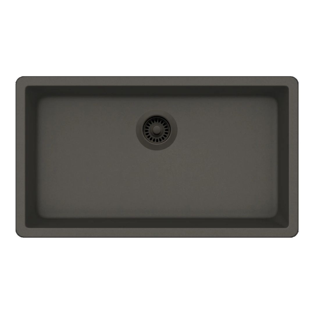 Pelican Crystallite Series PL-150 Granite Composite Single Bowl Sink