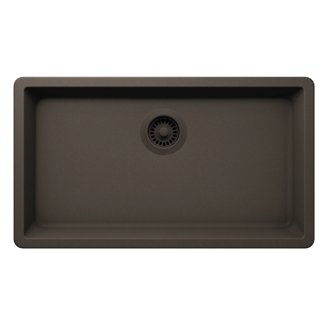 Pelican Crystallite Series PL-150 Granite Composite Single Bowl Sink