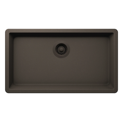 Pelican Crystallite Series PL-150 Granite Composite Single Bowl Sink