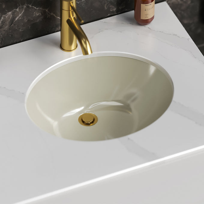 Pelican Pearl Series PL-3059 Porcelain Undermount Sink