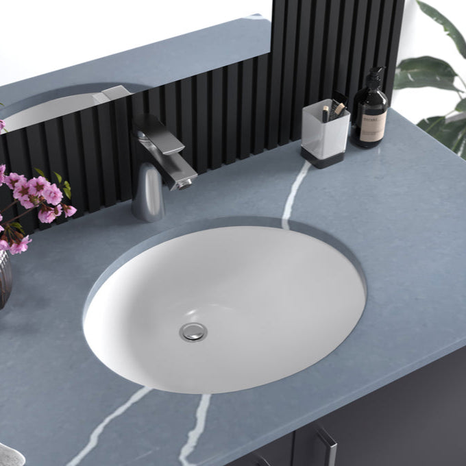 Pelican Pearl Series PL-3059 Porcelain Undermount Sink