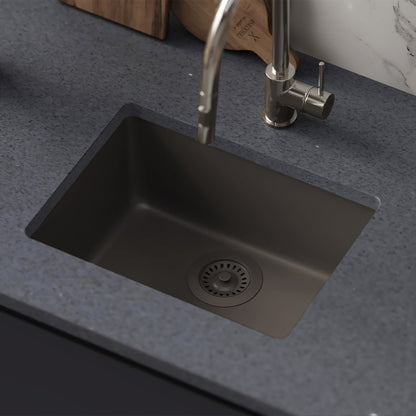 Pelican Crystallite Series PL-350 Granite Composite Single Bowl Bar Sink