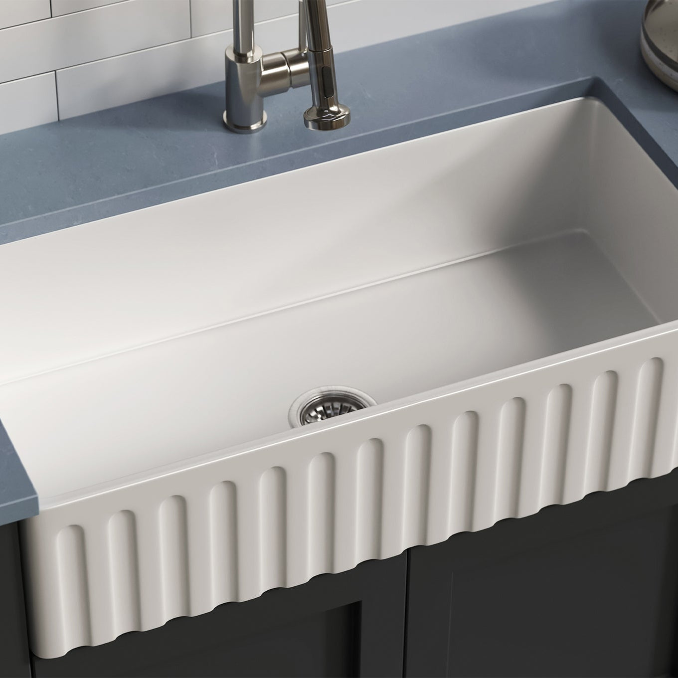 Pelican Farmhouse Series Reversible Farmhouse Sink
