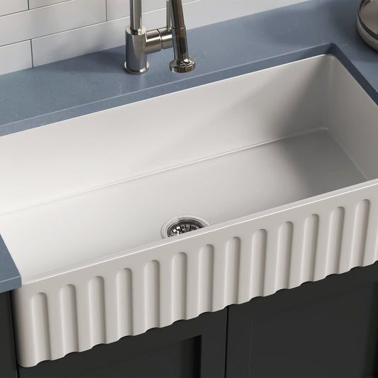 Pelican Farmhouse Series Reversible Farmhouse Sink