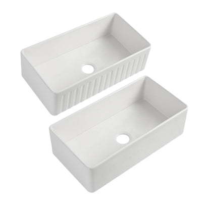 Pelican Farmhouse Series Reversible Farmhouse Sink