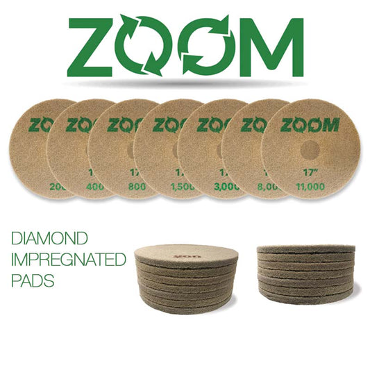 ZOOM Diamond Impregnated Pads