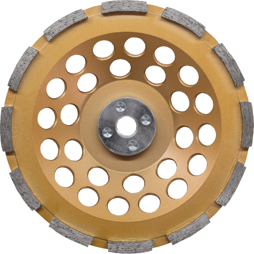 Low-Vibration Diamond Cup Wheel - Single Row