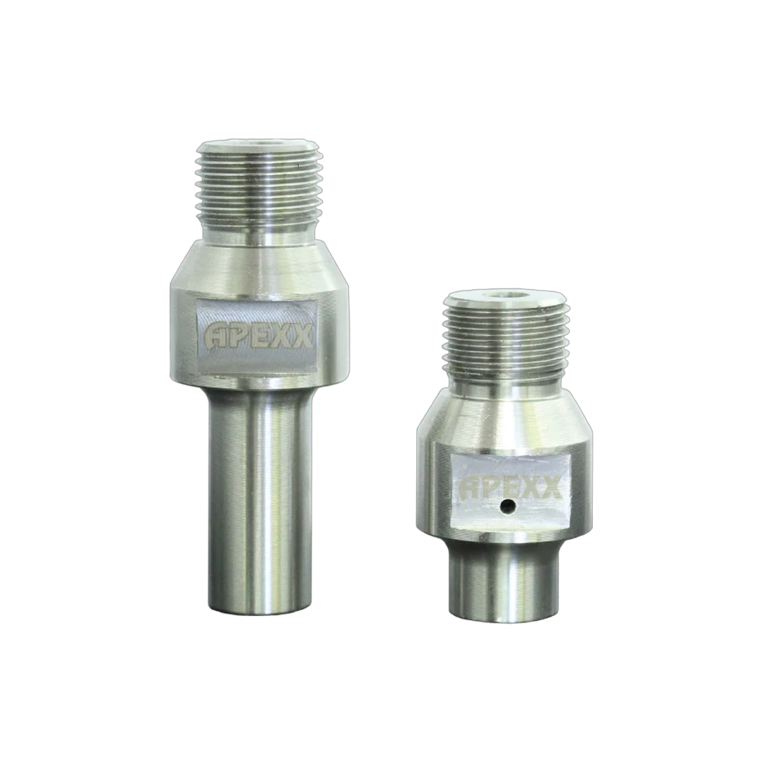 Adapters for APEXX Incremental Cutting Bits