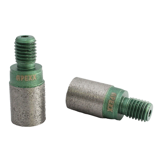 APEXX Green Reverse-Thread Incremental Cutting Bit
