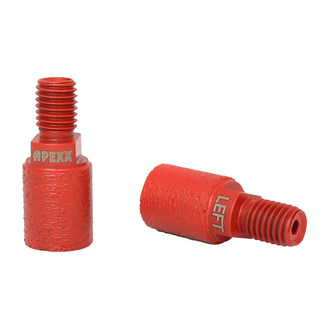 APEXX Red Reverse-Thread Incremental Cutting Bit