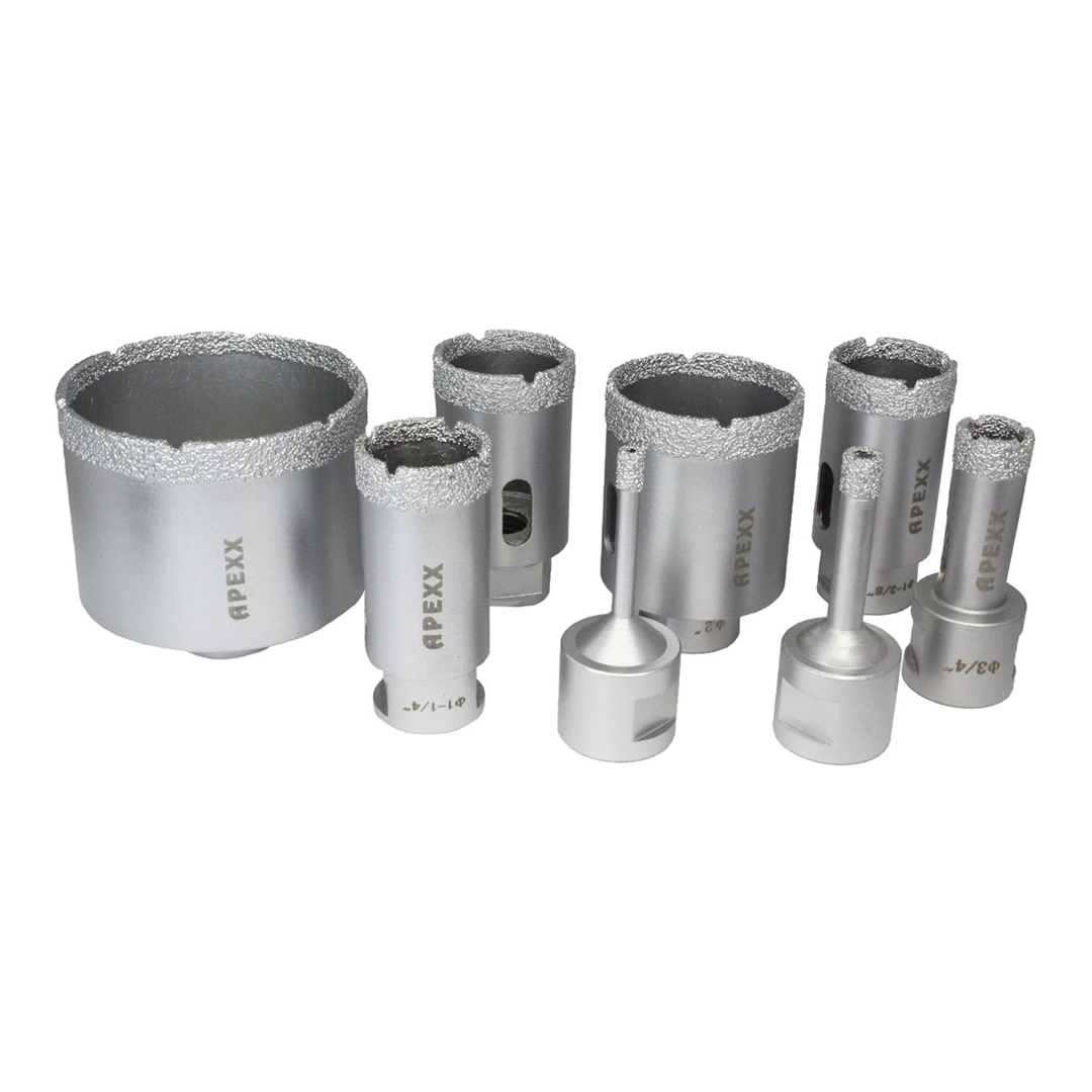 APEXX Vacuum Brazed Marble/Porcelain/UCS Core Bits