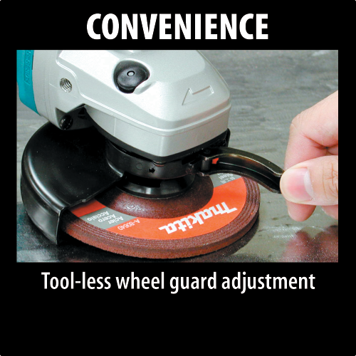 4‑1/2" SJS™ High‑Power Angle Grinder 13 AMP