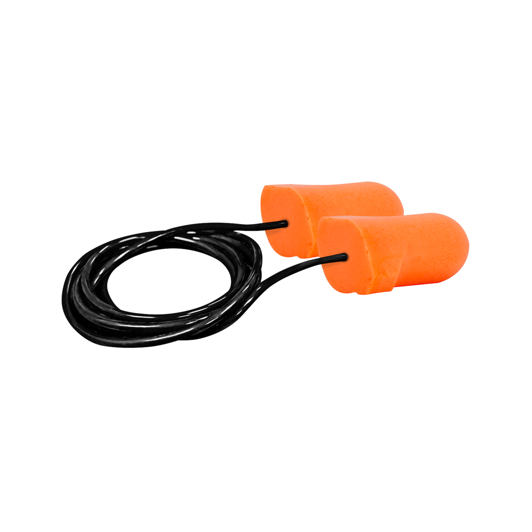 RADNOR™ T-Shape Polyurethane Foam Corded Earplugs