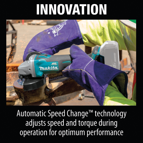 18V LXT® Lithium‑Ion Brushless Cordless 4‑1/2” / 5" Cut‑Off/Angle Grinder, Tool Only