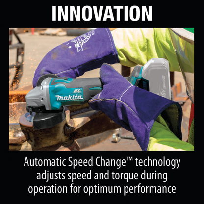 18V LXT® Lithium‑Ion Brushless Cordless 4‑1/2” / 5" Cut‑Off/Angle Grinder, Tool Only