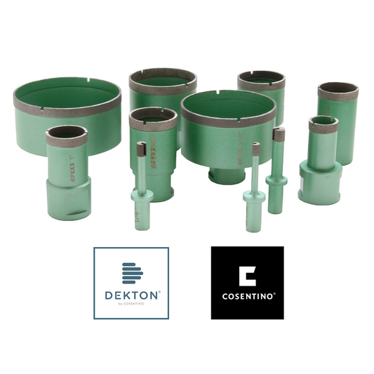APEXX Green Thin-Wall Porcelain/UCS Core Bits & Blind-Hole Bits
