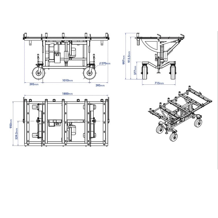 Aardwolf - Kitchen Installation Cart