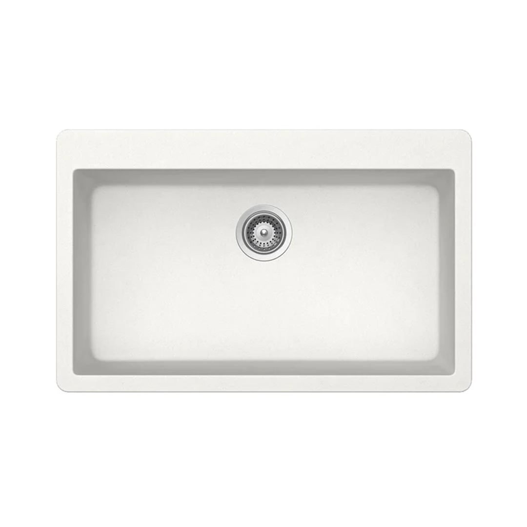 Pelican Crystallite Series PL-100 Granite Composite Single Bowl Sink