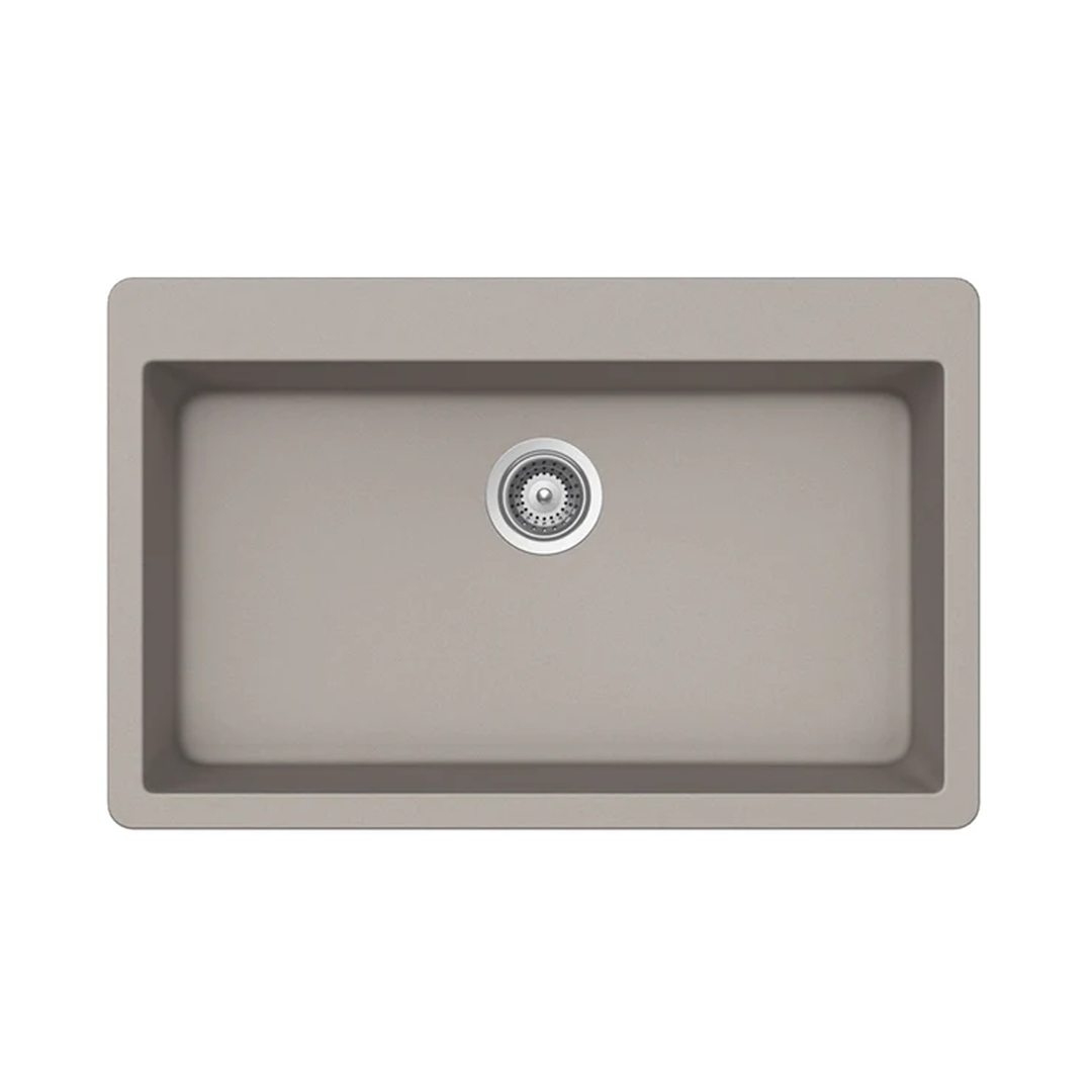 Pelican Crystallite Series PL-100 Granite Composite Single Bowl Sink