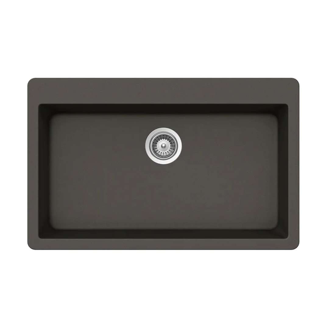 Pelican Crystallite Series PL-100 Granite Composite Single Bowl Sink