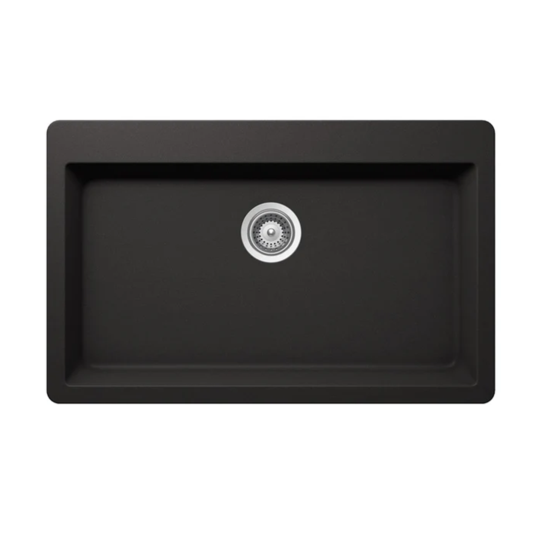 Pelican Crystallite Series PL-100 Granite Composite Single Bowl Sink