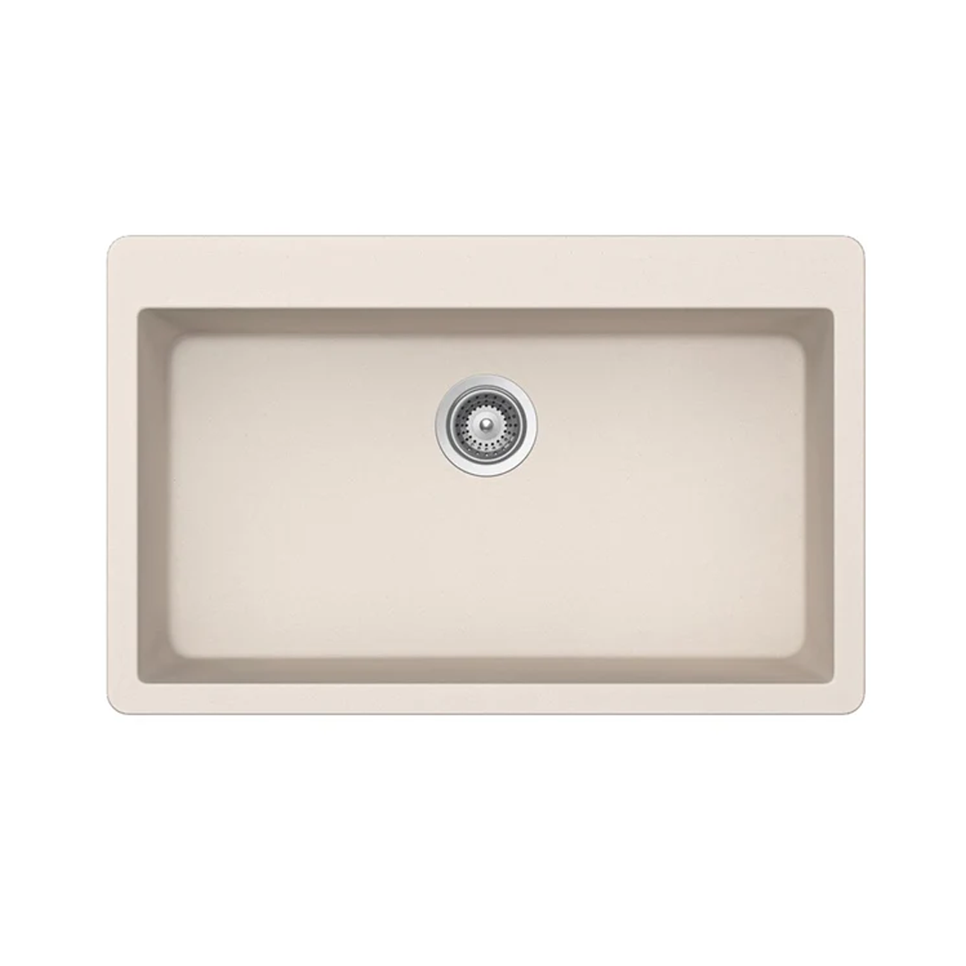 Pelican Crystallite Series PL-100 Granite Composite Single Bowl Sink